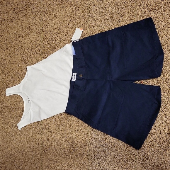 Abound Pants - NWT Abound Chino Shorts Navy Blue Size 29 Bermuda Stretch